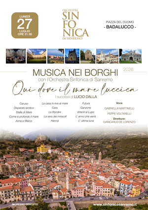 Musica nei borghi 2026