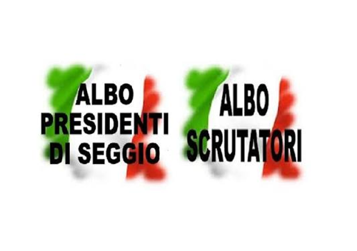 Avviso iscrizione albo Scrutatori e Presidenti di seggio 2026